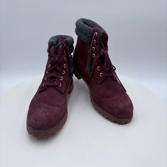 Timberland Other - Timberland Men's burgundy boots